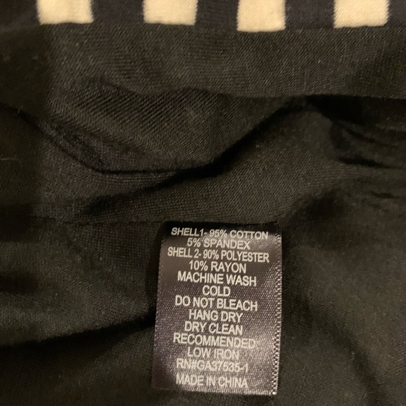 Monteau Striped Blazer Size:M - Picture 6 of 6